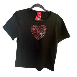 NFL for Her Raiders Tee - XL - NWT